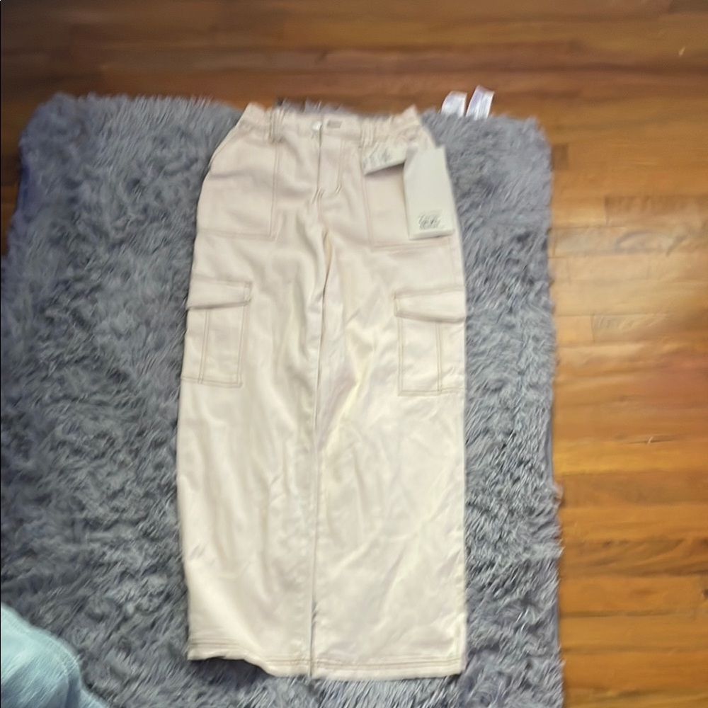 Stylish Beige Cargo Pants